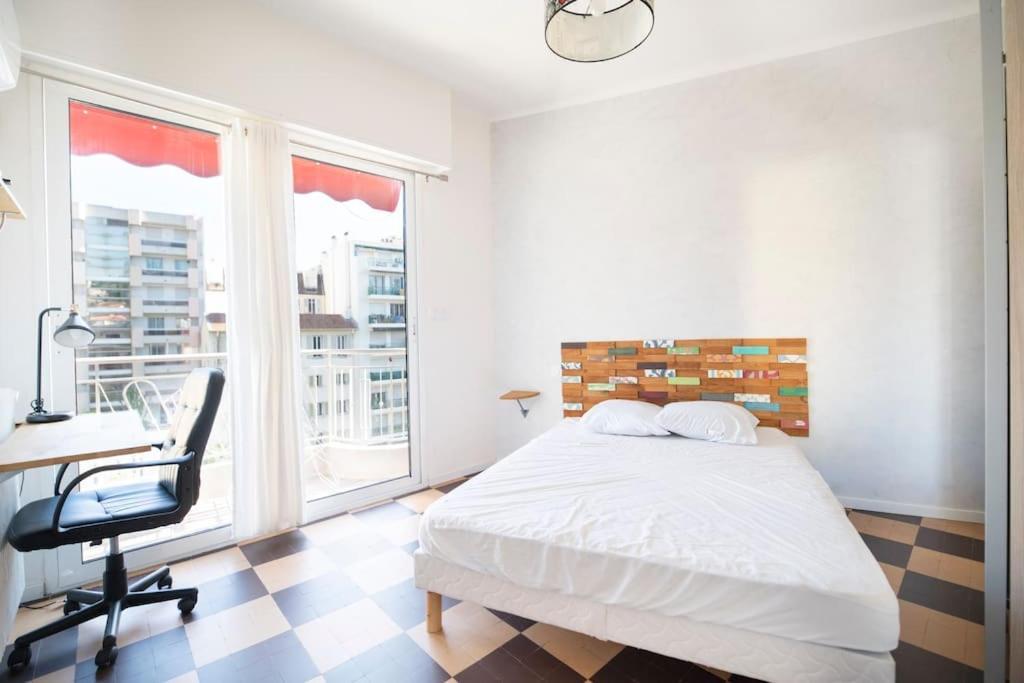 Appartement Avec 4 Chambres Doubles - Proche De La Mer, Des Transports Et De La Promenade Des Anglais نيس المظهر الخارجي الصورة