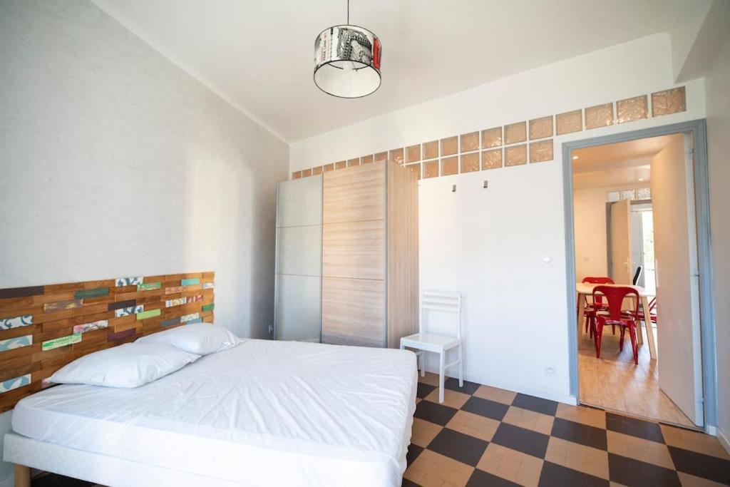 Appartement Avec 4 Chambres Doubles - Proche De La Mer, Des Transports Et De La Promenade Des Anglais نيس المظهر الخارجي الصورة