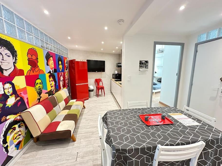 Appartement Avec 4 Chambres Doubles - Proche De La Mer, Des Transports Et De La Promenade Des Anglais نيس المظهر الخارجي الصورة